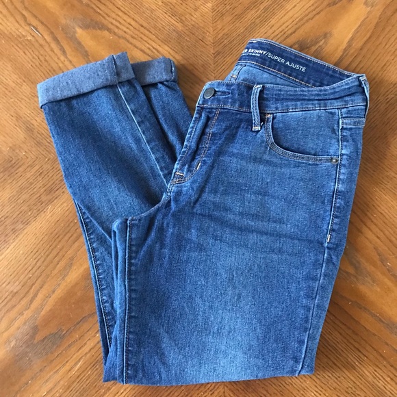 Old Navy Super Skinny Mid Rise Jeans - Picture 4 of 8